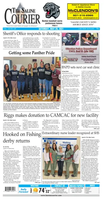 The Saline Courier Weekend - 29 May 2021