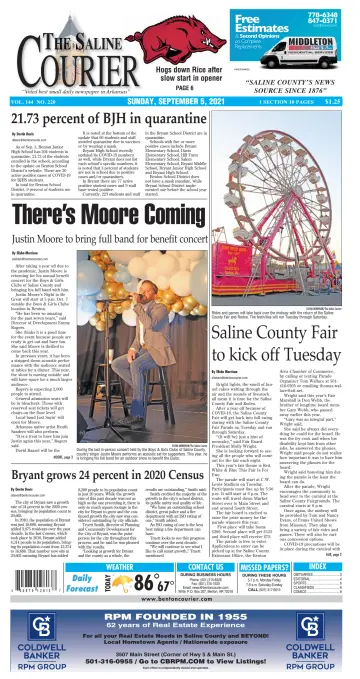 The Saline Courier Weekend - 5 Sep 2021