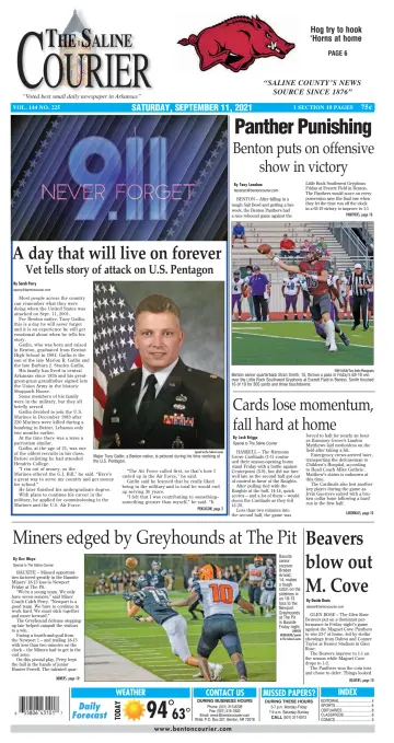 The Saline Courier Weekend - 11 Sep 2021
