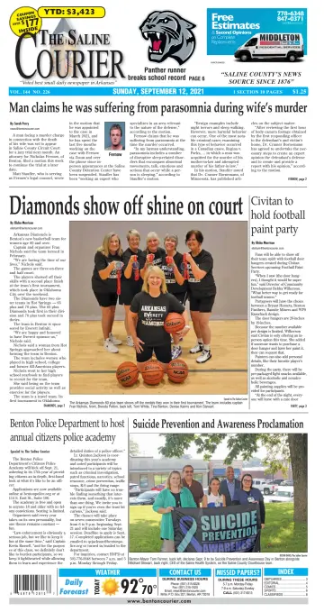 The Saline Courier Weekend - 12 Sep 2021