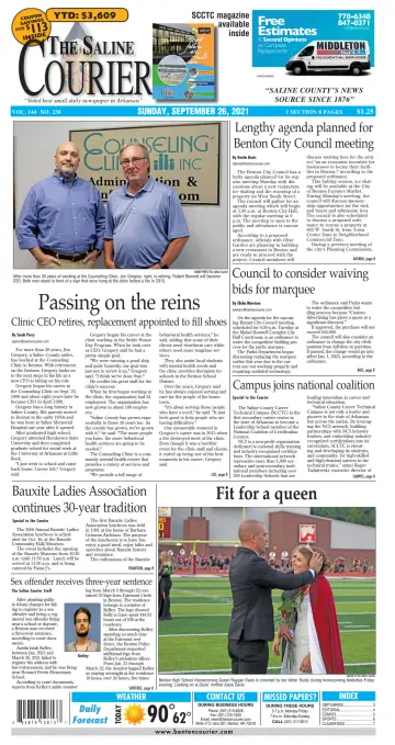 The Saline Courier Weekend - 26 Sep 2021