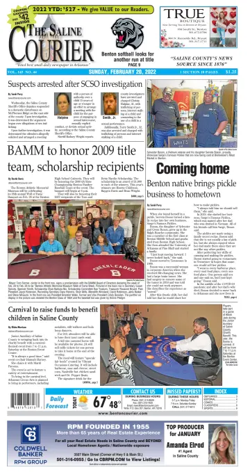 The Saline Courier Weekend - 20 Feb 2022