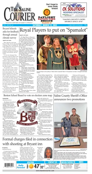 The Saline Courier Weekend - 12 Mar 2022