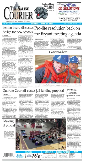 The Saline Courier Weekend - 23 Apr 2022