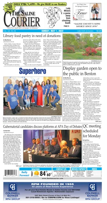 The Saline Courier Weekend - 1 May 2022