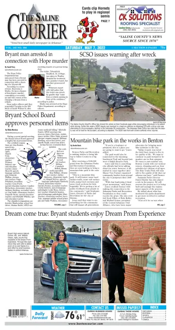 The Saline Courier Weekend - 7 May 2022
