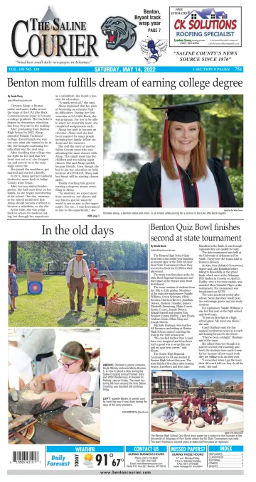 The Saline Courier Weekend - 14 May 2022