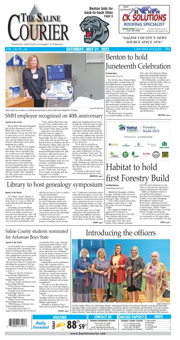 The Saline Courier Weekend - 21 May 2022