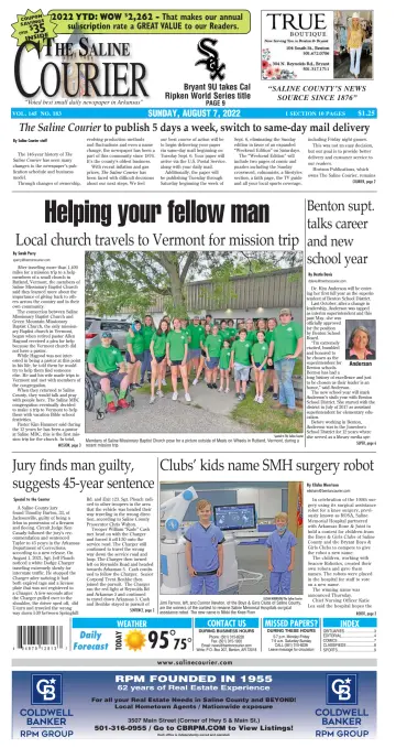 The Saline Courier Weekend - 7 Aug 2022