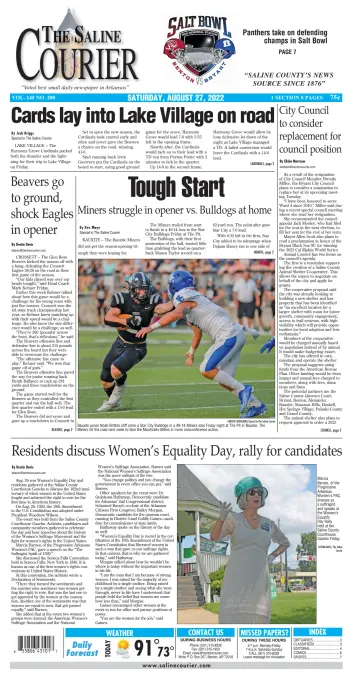 The Saline Courier Weekend - 27 Aug 2022