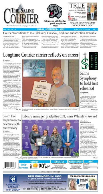 The Saline Courier Weekend - 4 Sep 2022