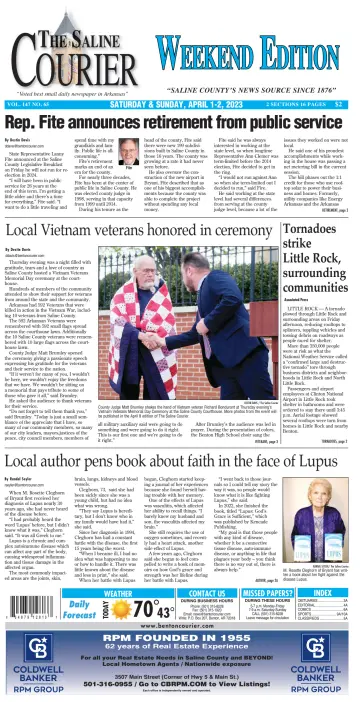 The Saline Courier Weekend - 1 Apr 2023