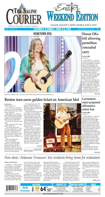 The Saline Courier Weekend - 8 Apr 2023
