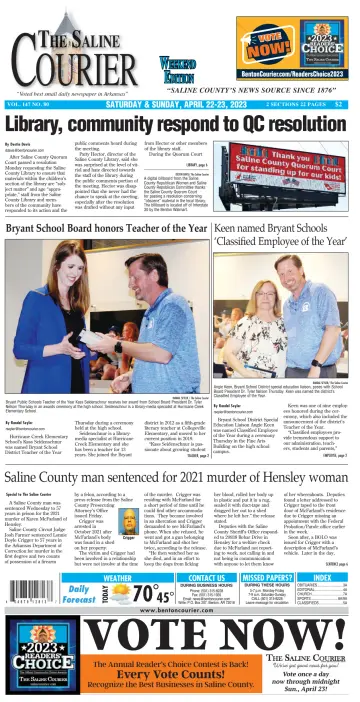 The Saline Courier Weekend - 22 Apr 2023
