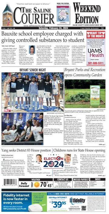 The Saline Courier Weekend - 24 二月 2024