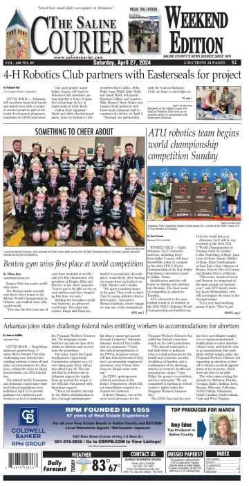 The Saline Courier Weekend - 27 Apr 2024