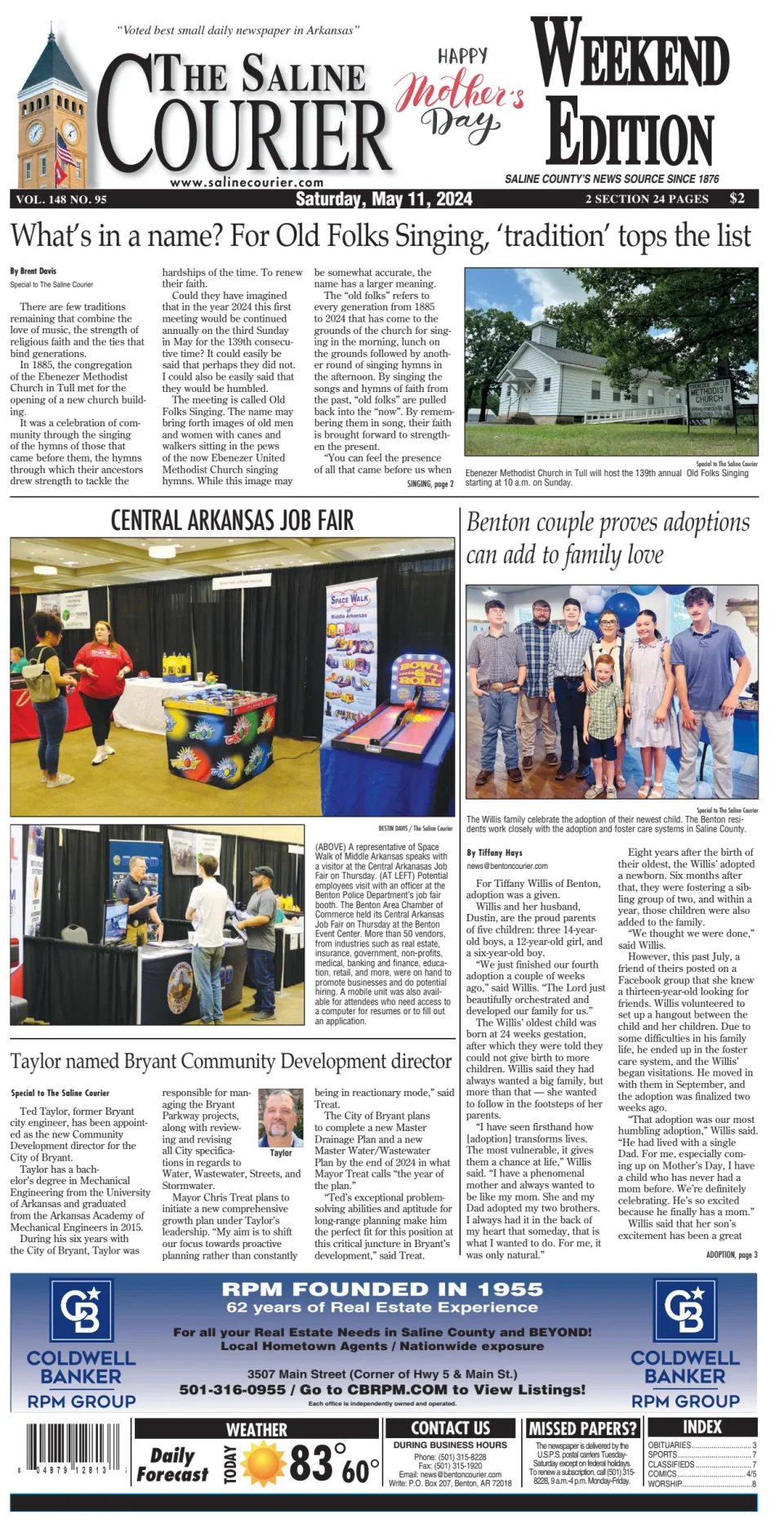 The Saline Courier Weekend