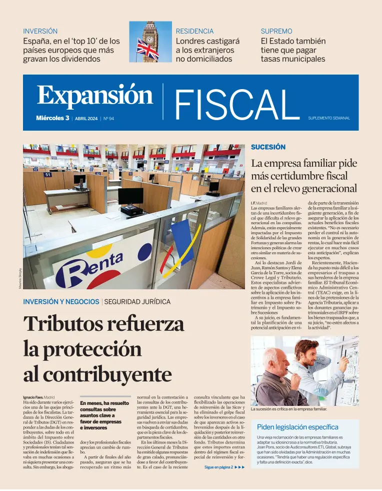 Expansión País Vasco - Fiscal