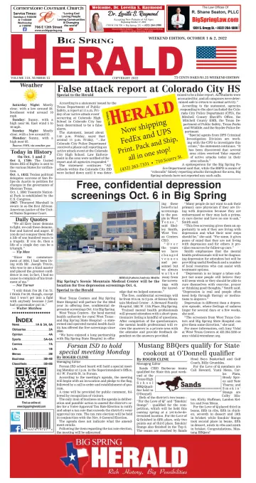Big Spring Herald Weekend - 1 Oct 2022