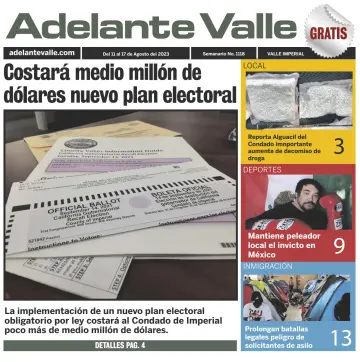 Adelante Valle - 11 Aug 2023