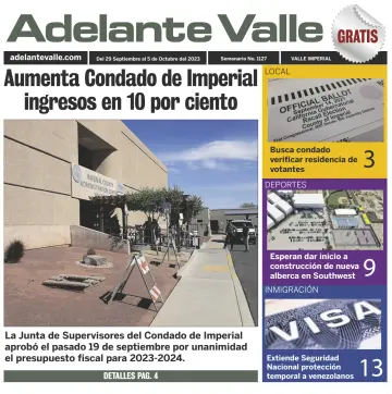 Adelante Valle - 29 Sep 2023