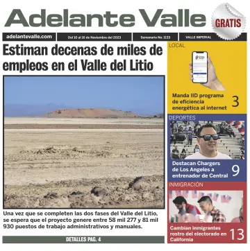 Adelante Valle - 10 Nov 2023