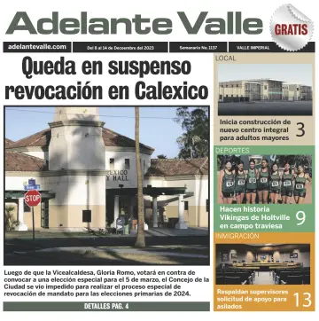 Adelante Valle - 08 十二月 2023