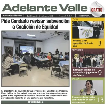 Adelante Valle - 29 十二月 2023
