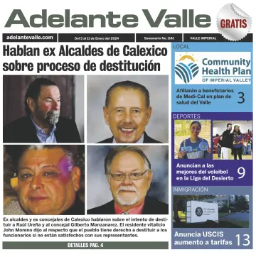 Adelante Valle - 05 jan. 2024