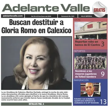 Adelante Valle - 19 Jan. 2024