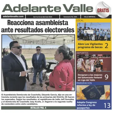 Adelante Valle - 05 四月 2024