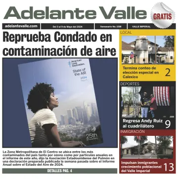 Adelante Valle - 3 Bealtaine 2024