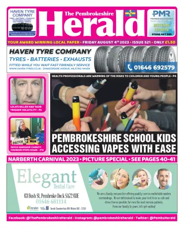 The Pembrokeshire Herald - 4 Aug 2023