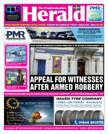 The Pembrokeshire Herald - 27 Oct 2023