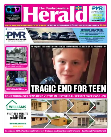 The Pembrokeshire Herald - 3 Nov 2023