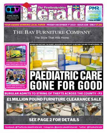 The Pembrokeshire Herald - 1 Dec 2023