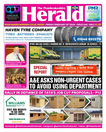 The Pembrokeshire Herald - 16 2월 2024
