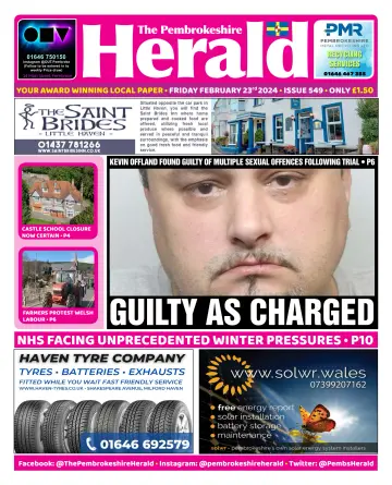 The Pembrokeshire Herald - 23 févr. 2024