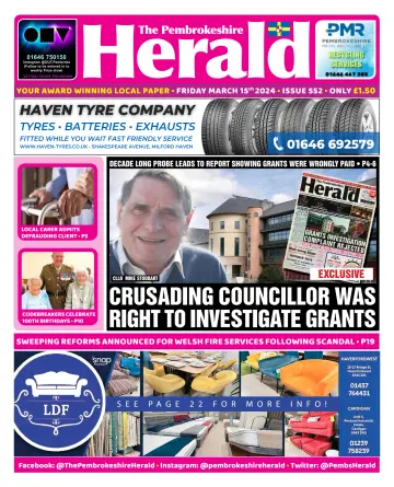 The Pembrokeshire Herald - 15 3월 2024