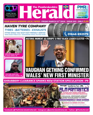 The Pembrokeshire Herald - 22 mars 2024