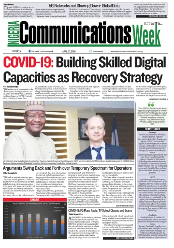Nigeria Communications Week - 27 Apr. 2020