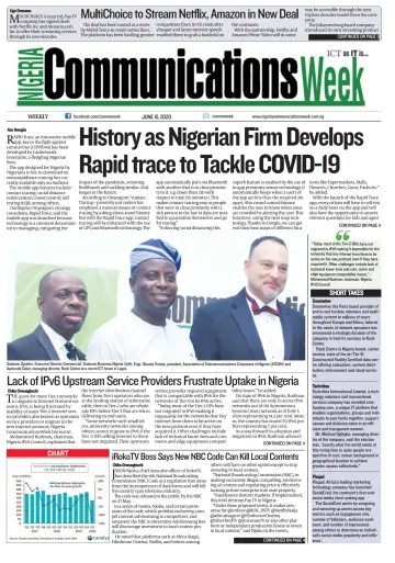 Nigeria Communications Week - 15 六月 2020