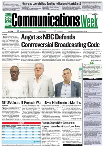 Nigeria Communications Week - 22 Meith 2020