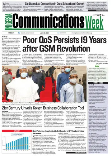 Nigeria Communications Week - 20 julho 2020