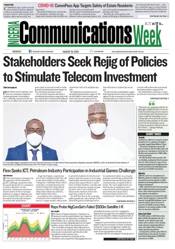 Nigeria Communications Week - 24 Aw 2020