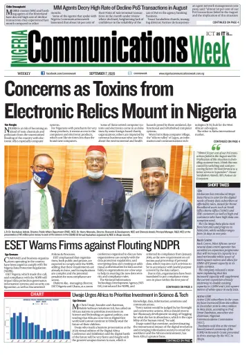 Nigeria Communications Week - 07 sept. 2020