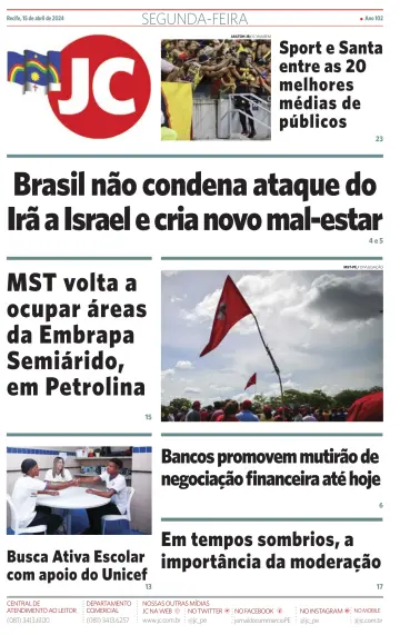 Jornal do Commercio - 15 四月 2024