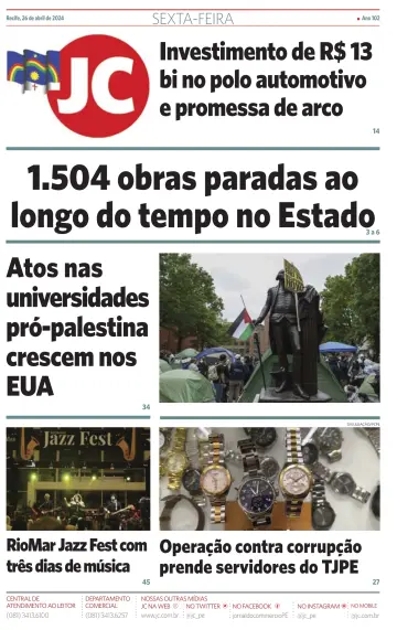 Jornal do Commercio - 26 四月 2024