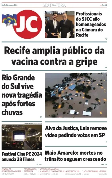 Jornal do Commercio - 3 Bealtaine 2024