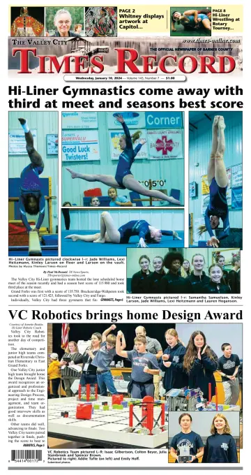 Valley City Times-Record - 10 Jan 2024